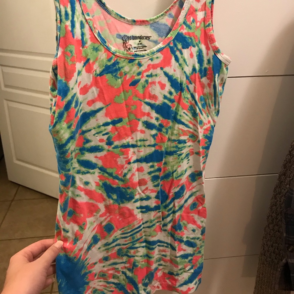 Tie-dye tank